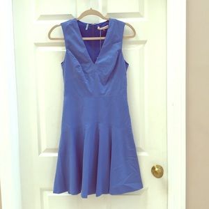 Rebecca Taylor baby blue fit and flare dress
